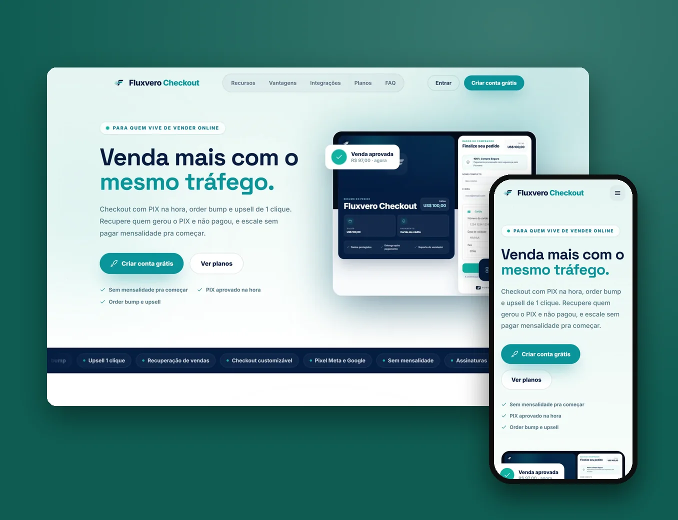 Fluxvero Checkout: La pantalla de pago que cierra la venta