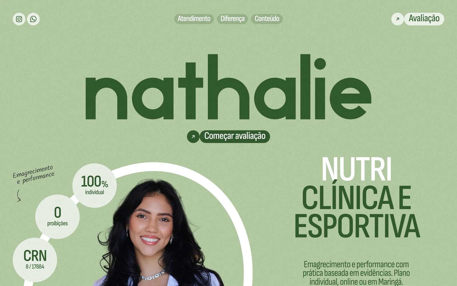 Pantalla de Nathalie Sales