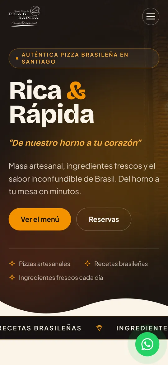 Ejemplo: Rica & Rápida