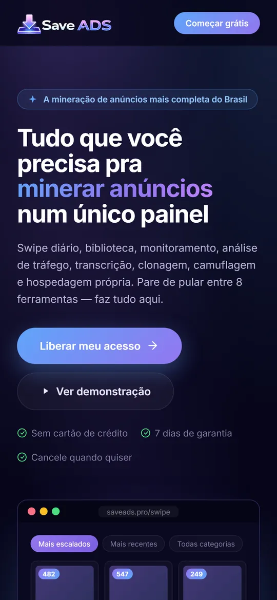 Ejemplo: SaveAds
